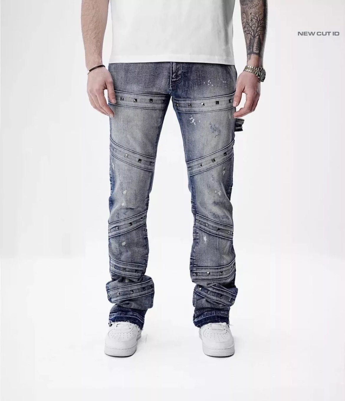 Flared men jeans