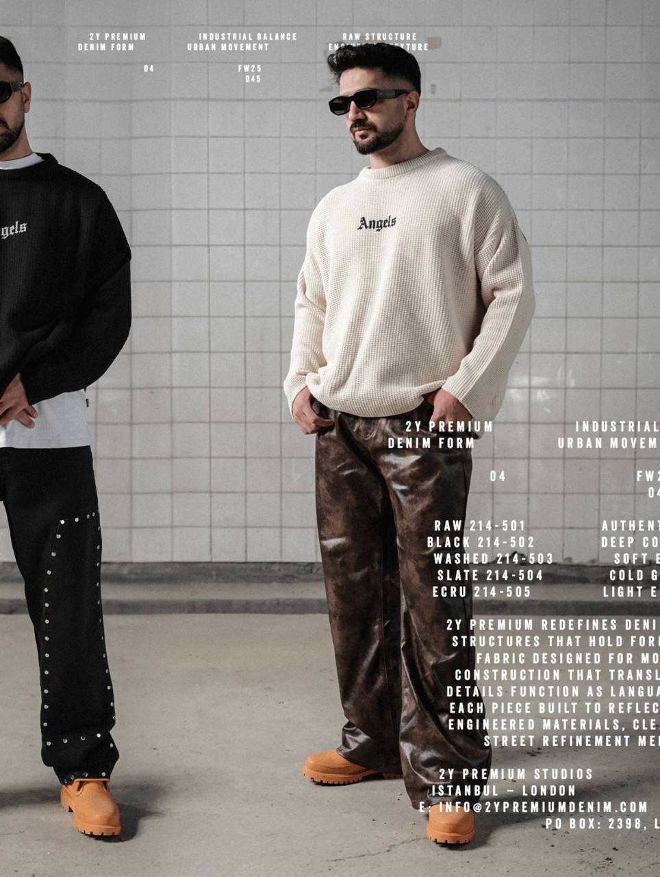 Angels oversized long sleeve sweater