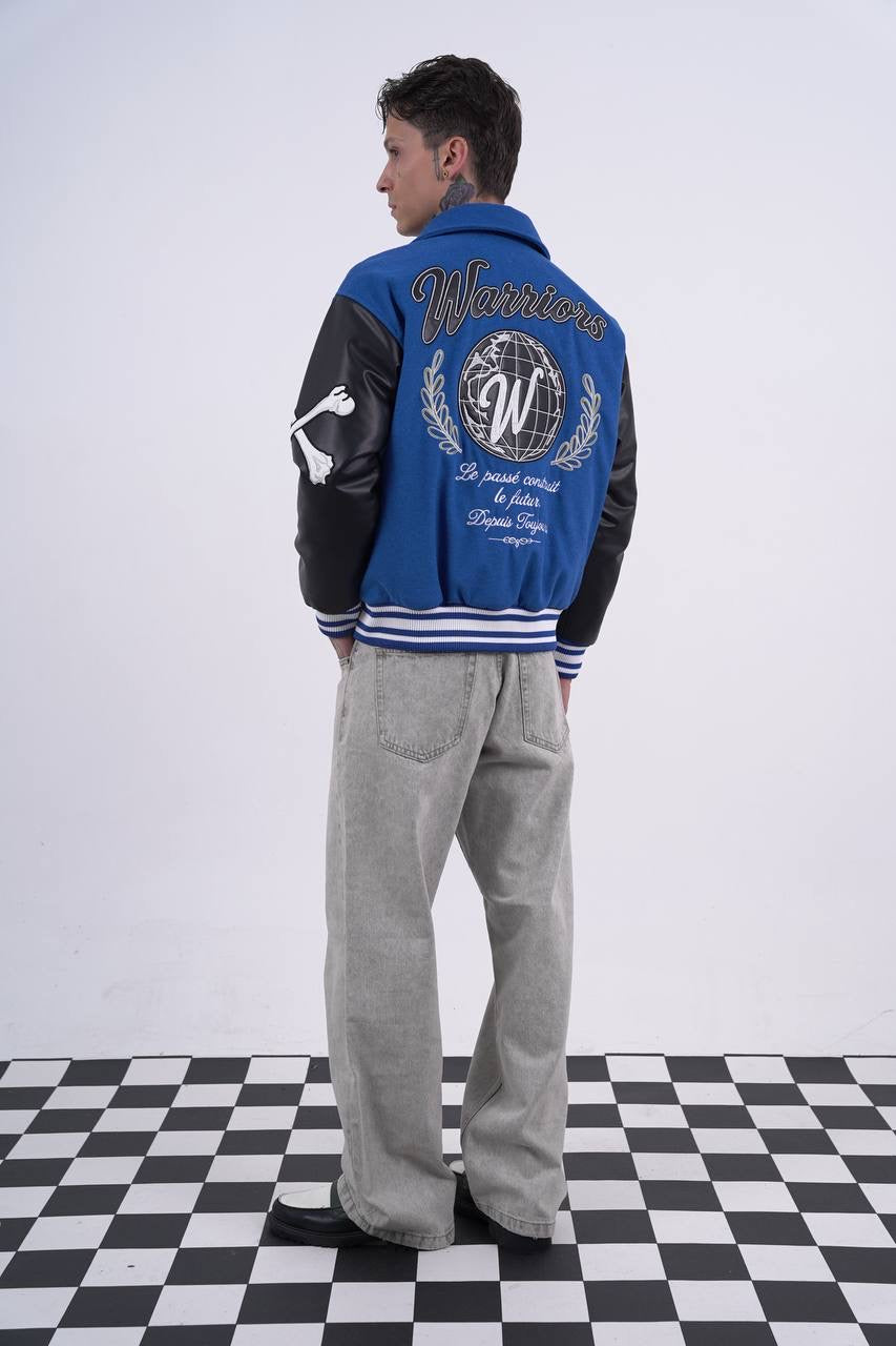 Masterboy Black angels varsity jacket