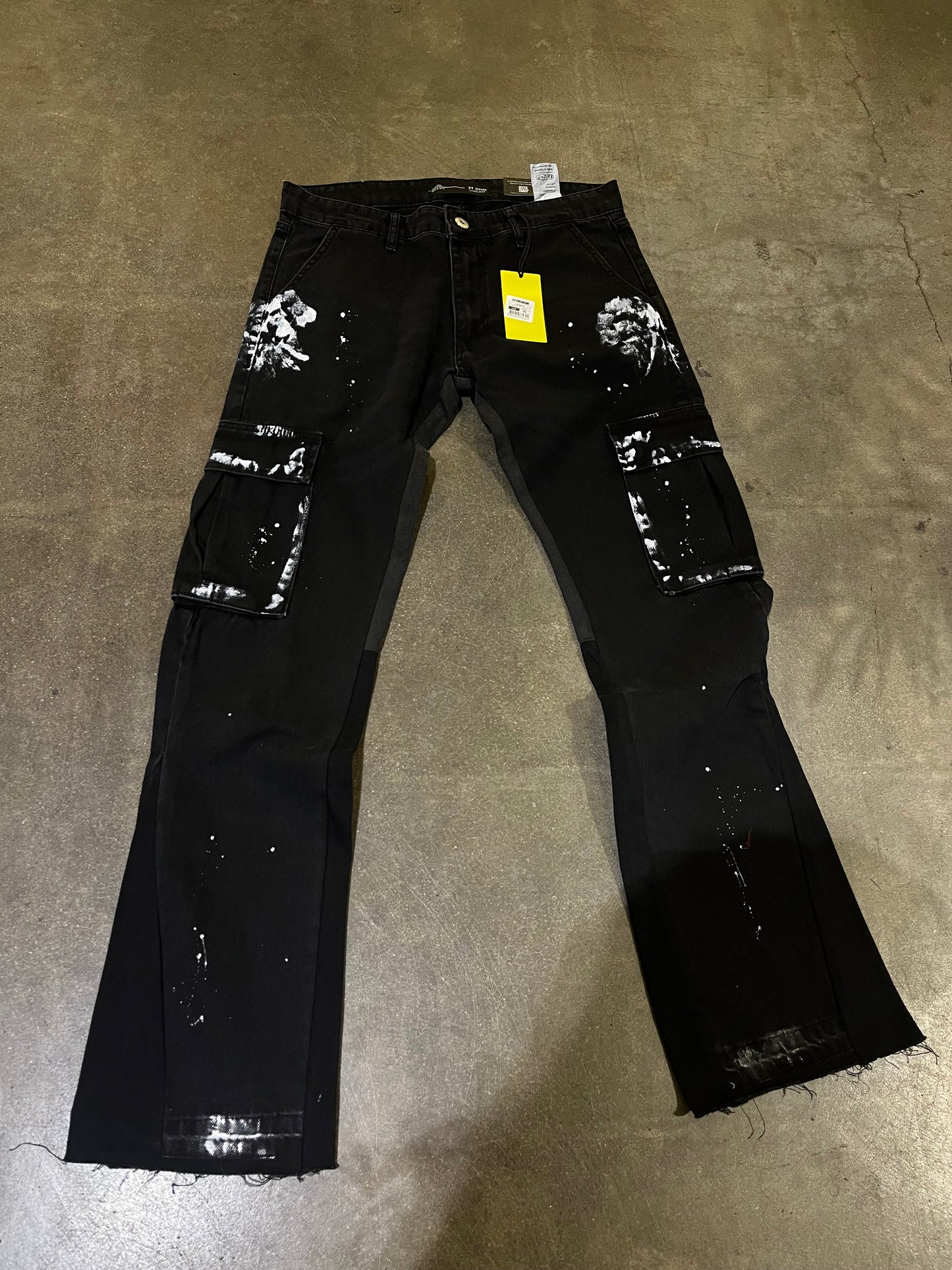 Flared men jeans