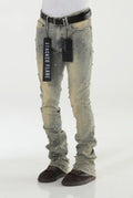 Diamond studded Rhinestone stacked flare