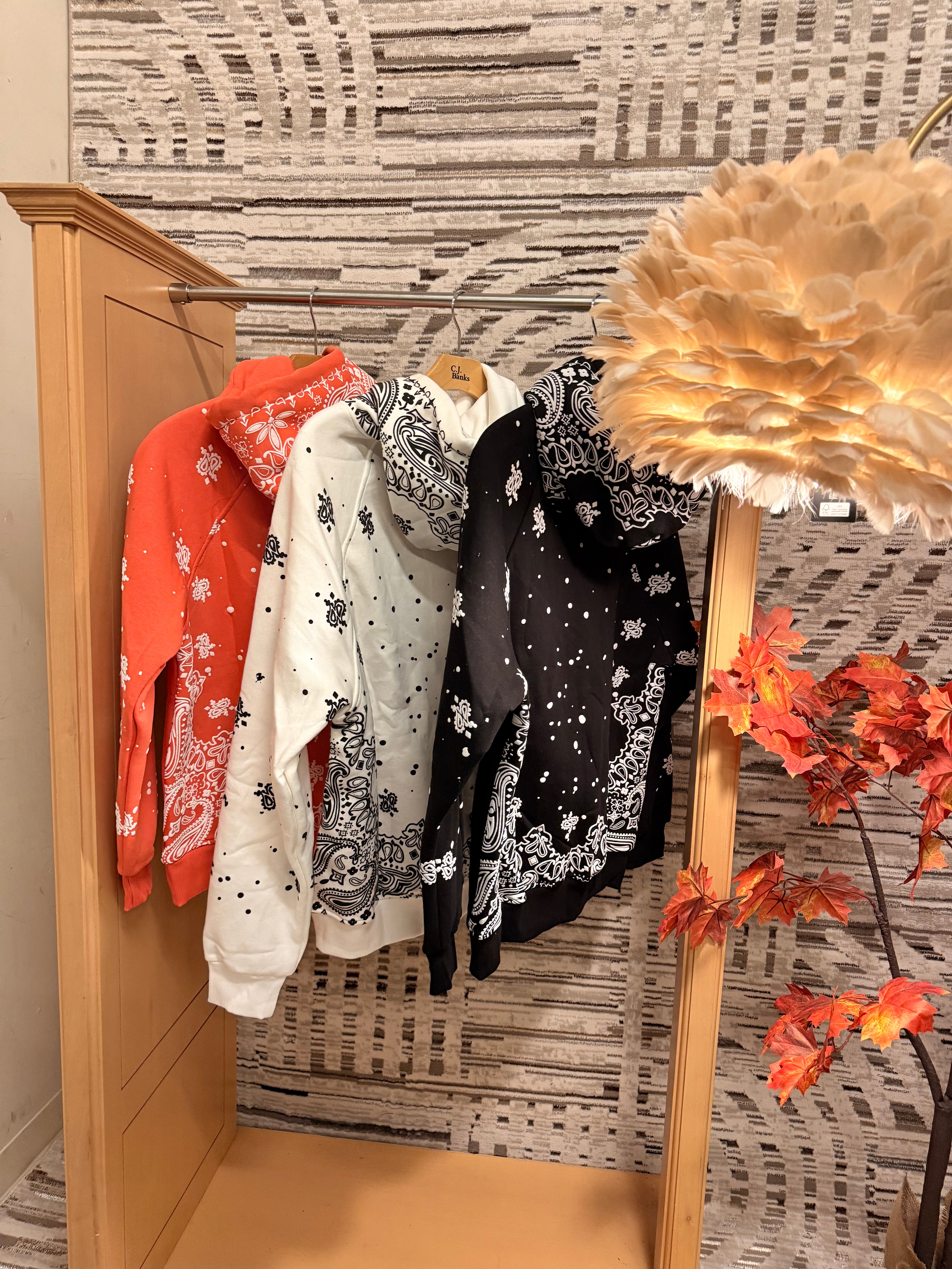 Phantom paisley Hoodie