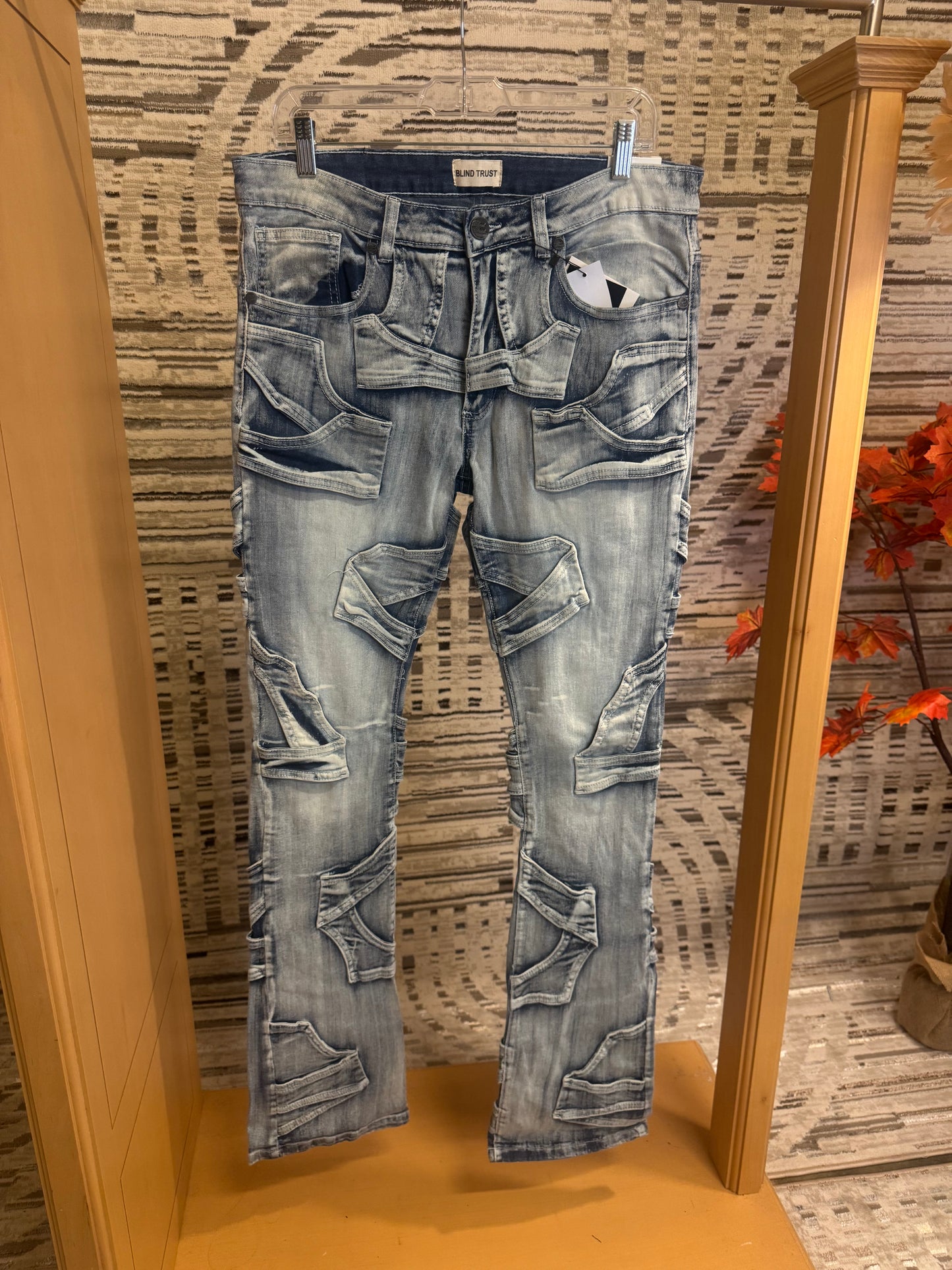 Blue Polar Patch Flares pants