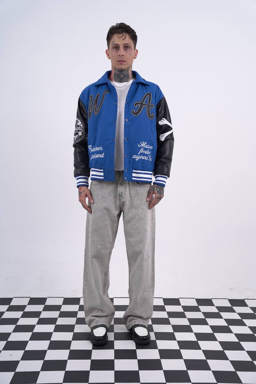 Masterboy Black angels varsity jacket