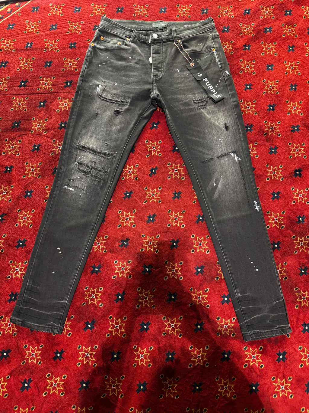 Purple Jeans Black Tag Slim Fit