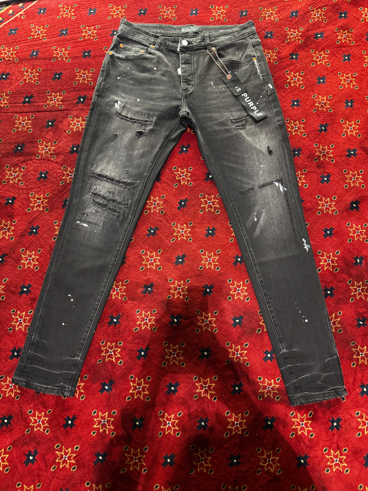 Purple Jeans Black Tag Slim Fit