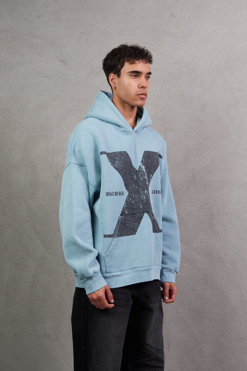 Masterboy X Barriers acids washed Hoodie