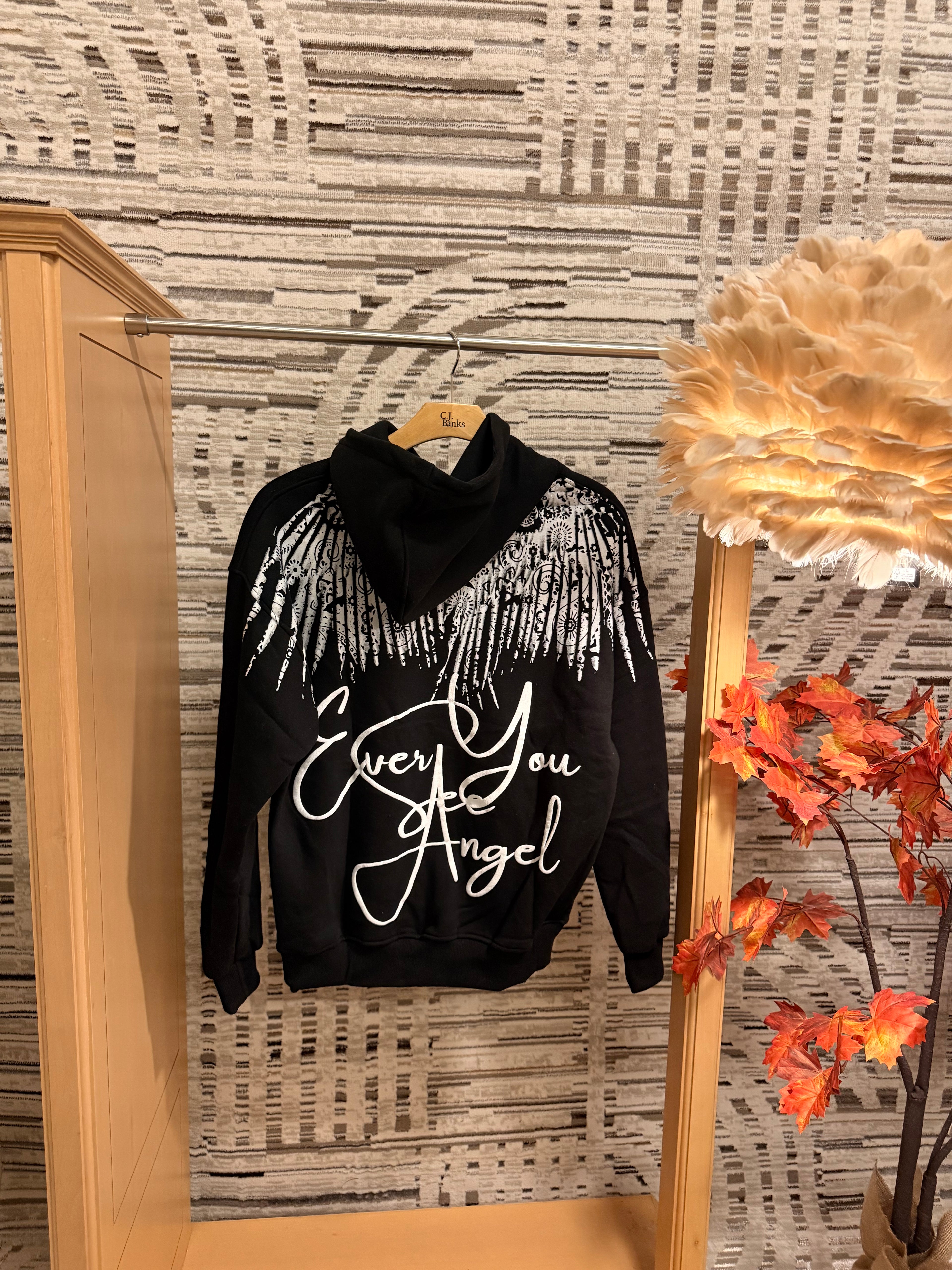 Venom over shoulder Hoodie