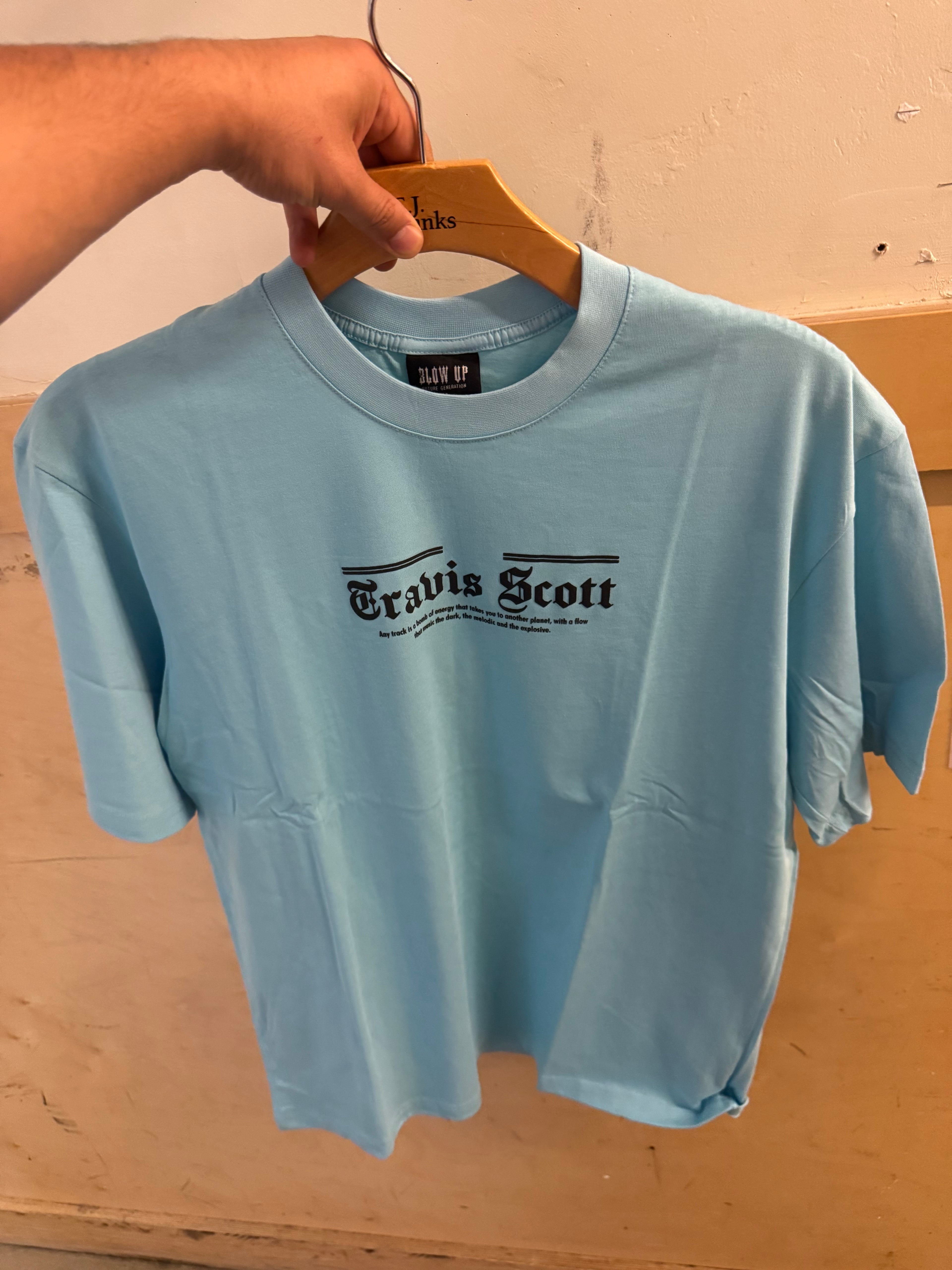 Travis scott cotton T shirt