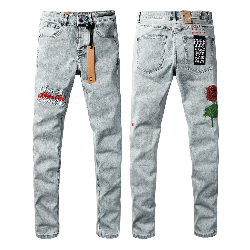 Ksubi Slim fit jeans light blue
