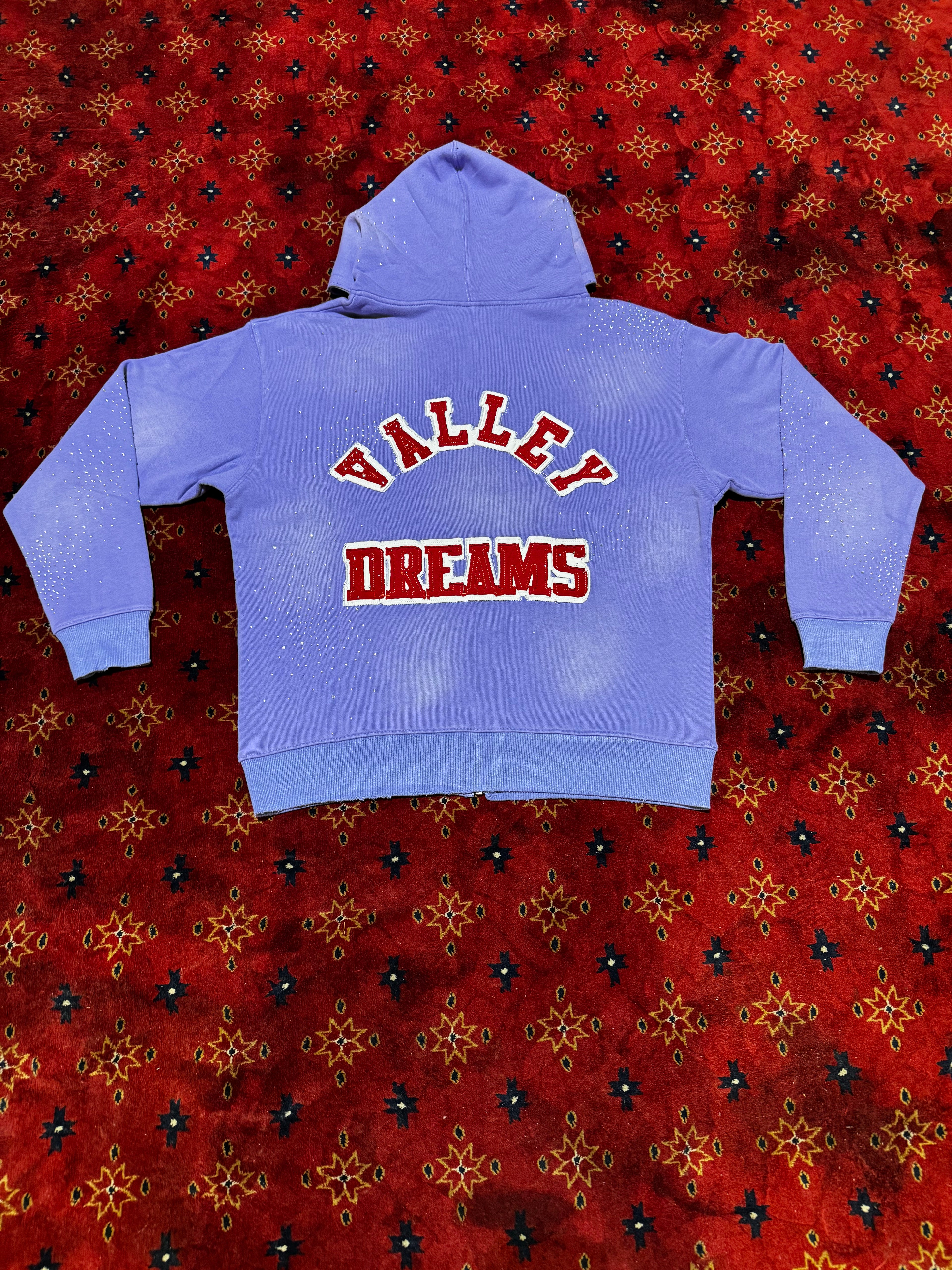 Valley Dreams Rhinestone Zip Up Hoodie (Copy)