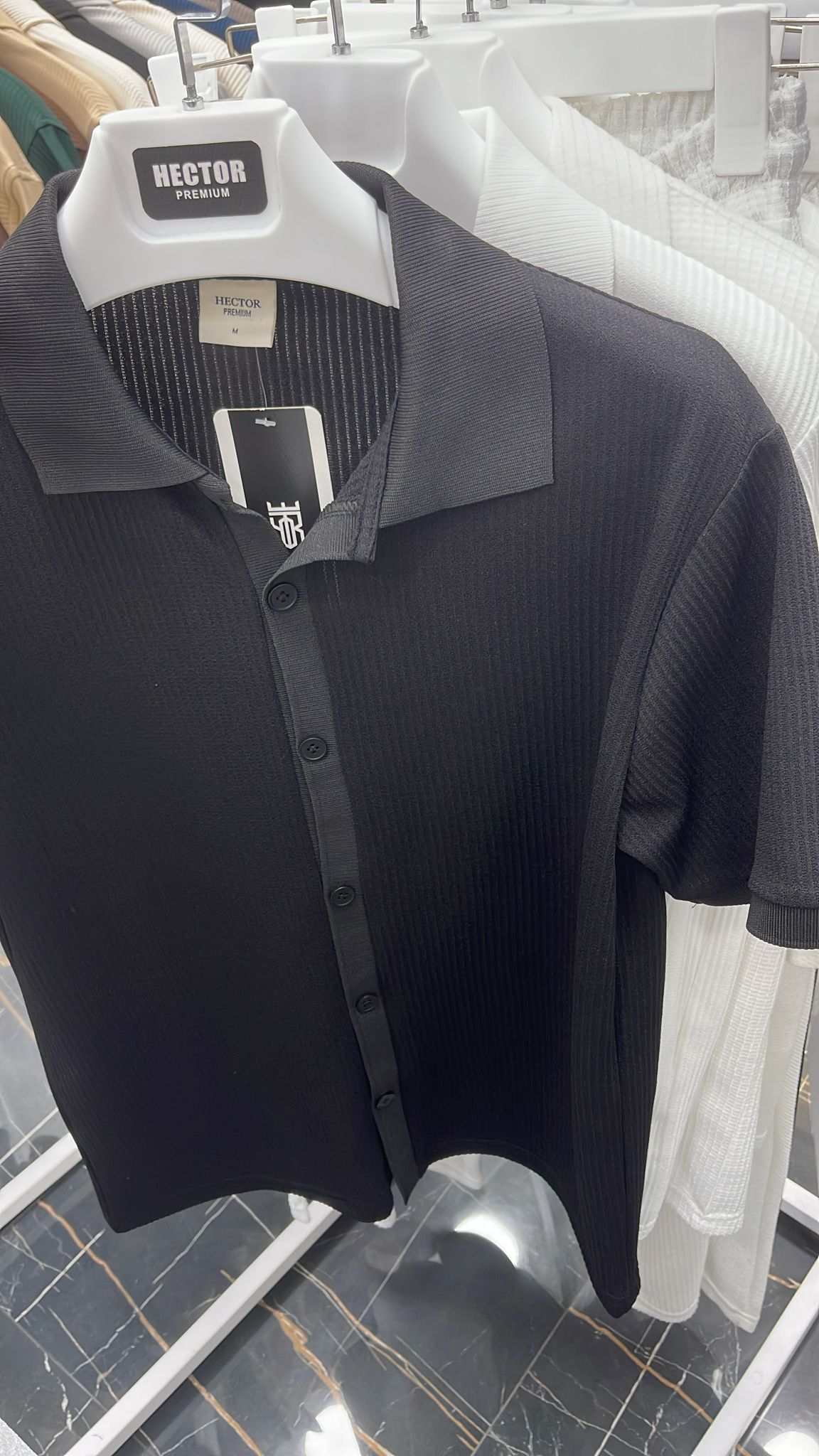 Gentle Button up solid color