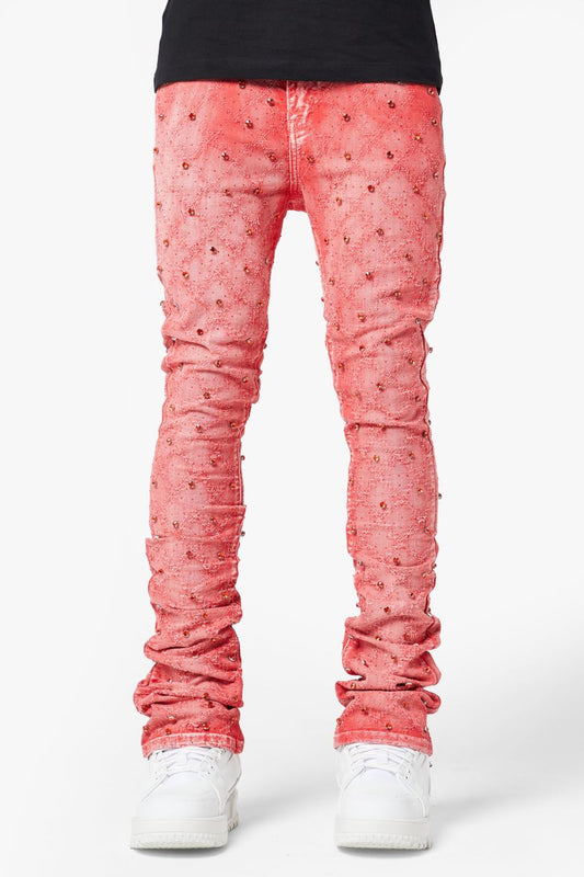 Guapi Original rhinestone flare skinny pants