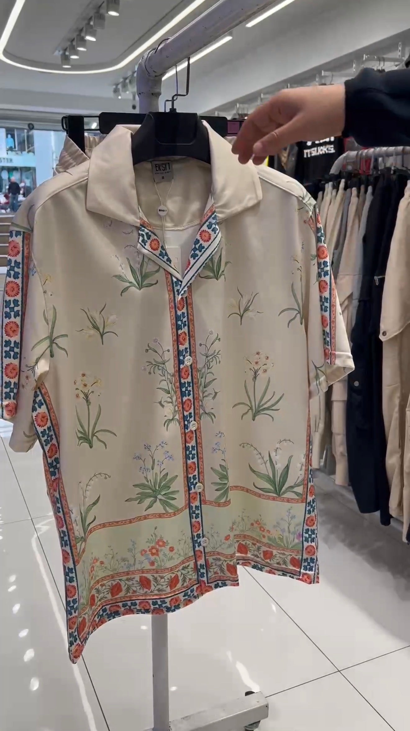Masterboy Luxury summer silk shorts sets (