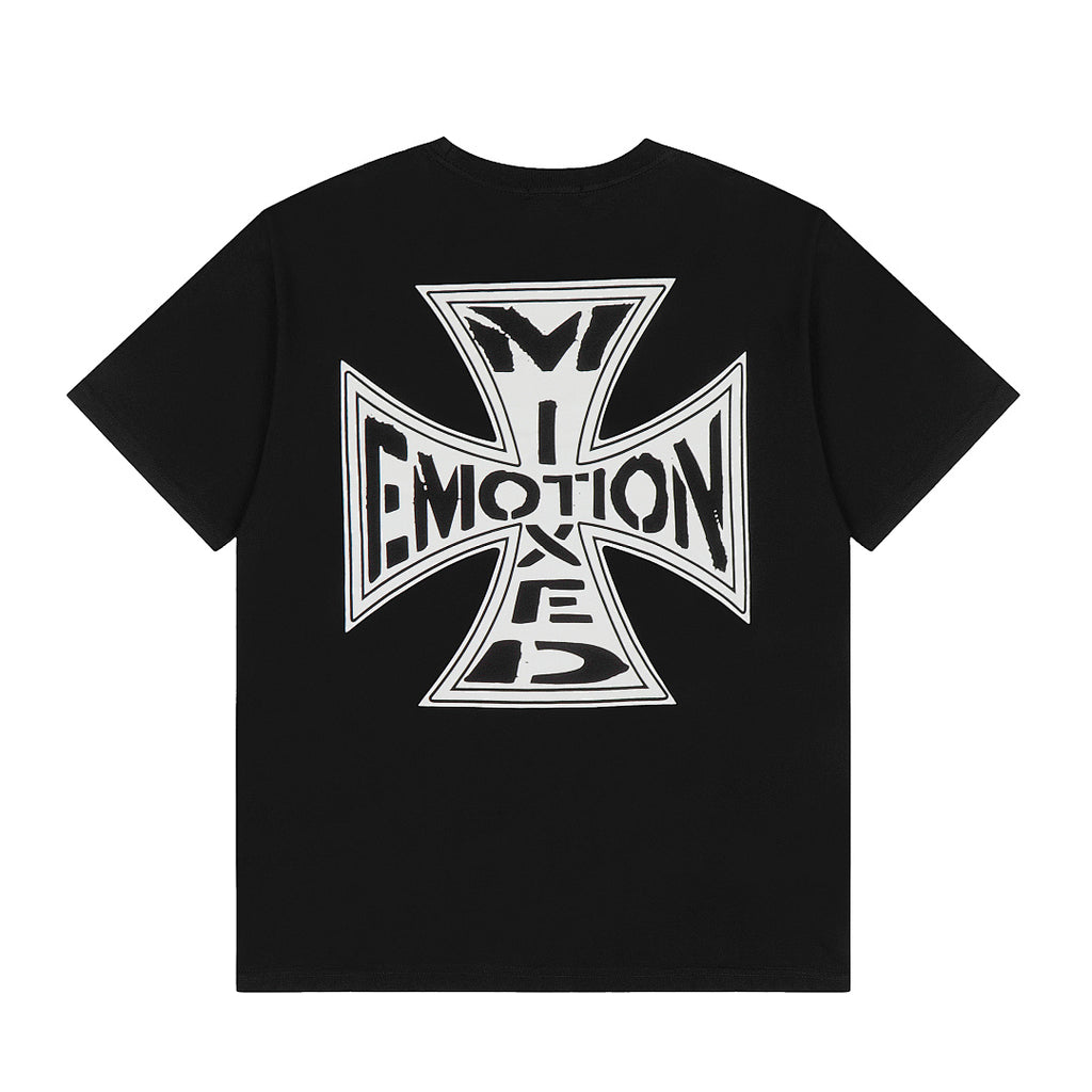 Mixed Emotions Black Tee
