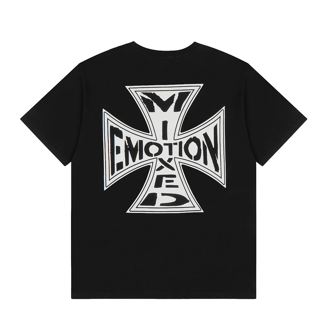 Mixed Emotions Black Tee