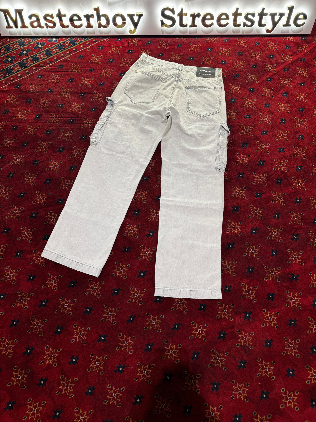 Masterboy cross Blue straight Jeans