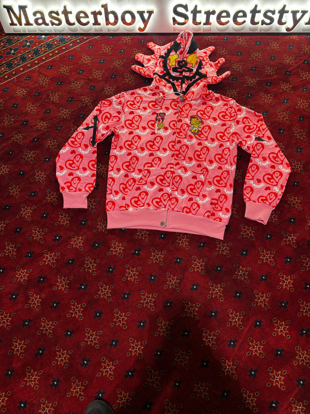 GLOGANG full zip hoodie
