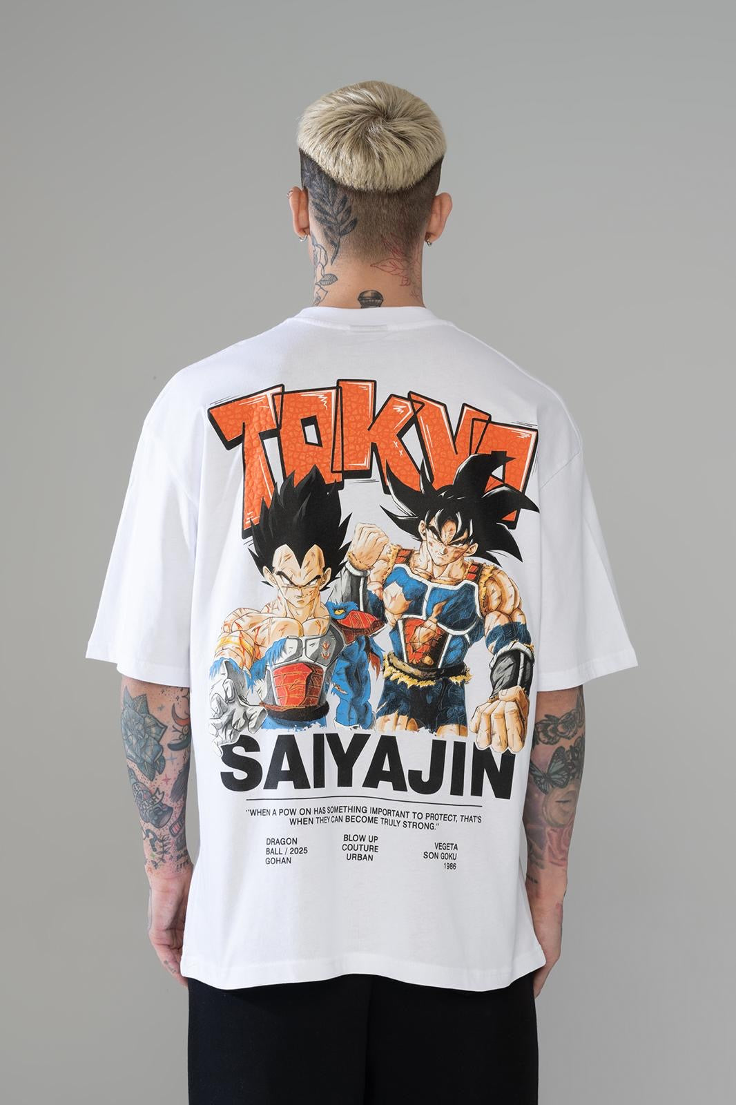 SAIYAN TRANSFORMATIONS T SHIRT