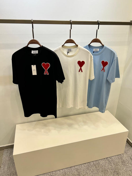 A Heart  cotton T shirt