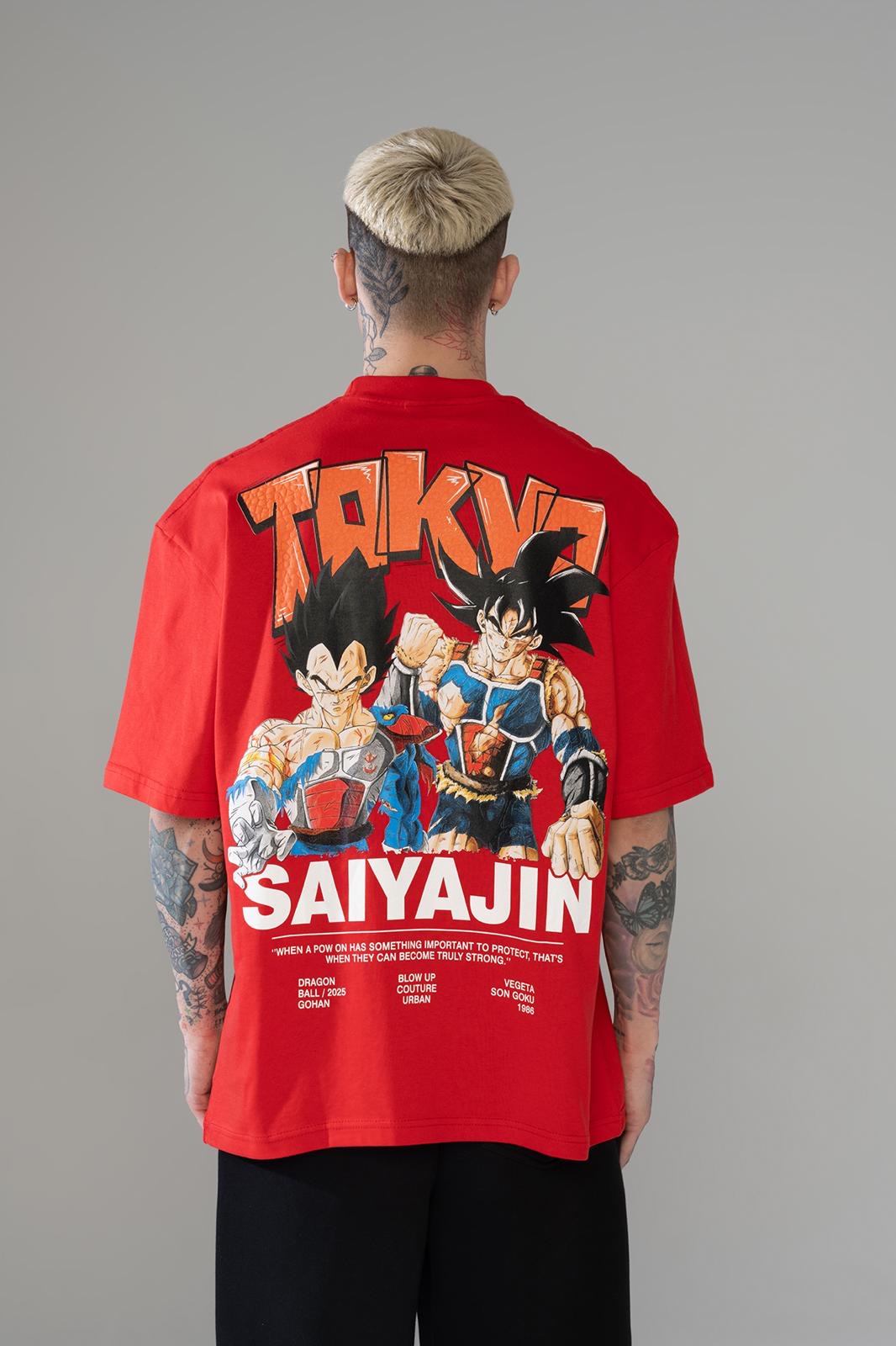 SAIYAN TRANSFORMATIONS T SHIRT