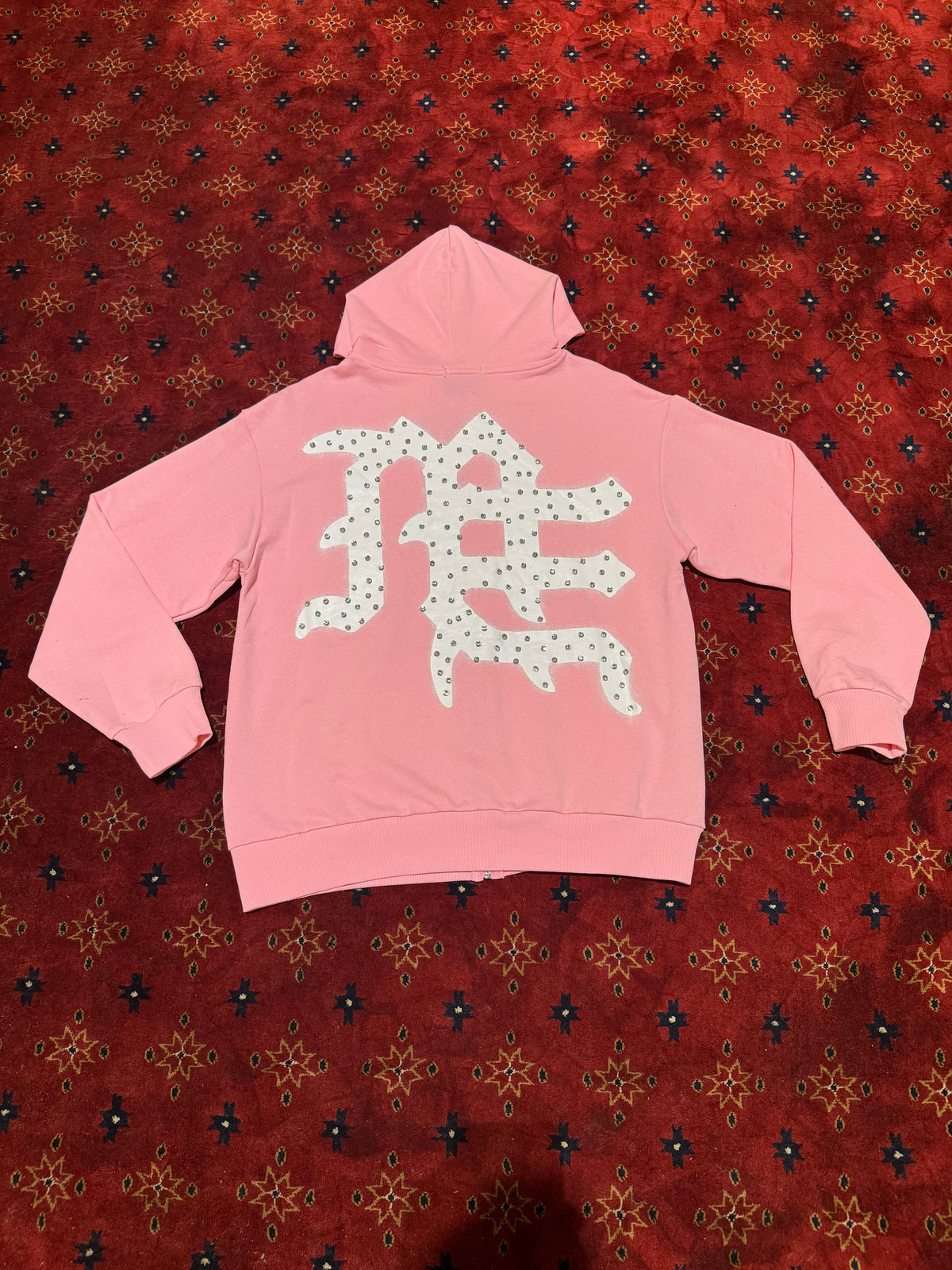Mixed Emotion Zip Up Hoodie
