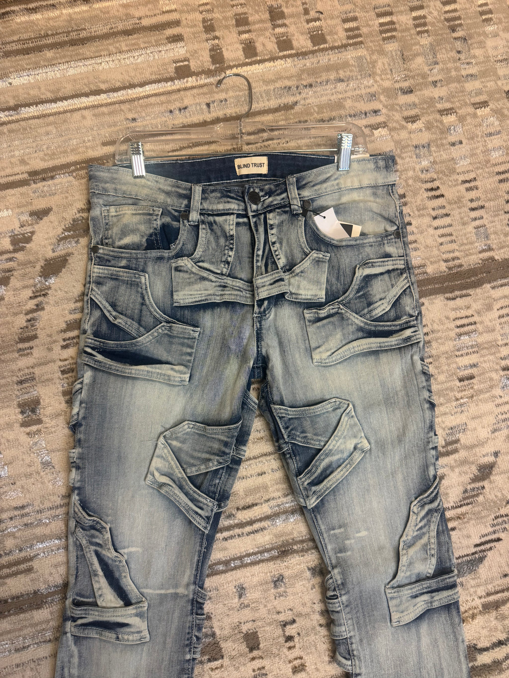 Blue Polar Patch Flares pants