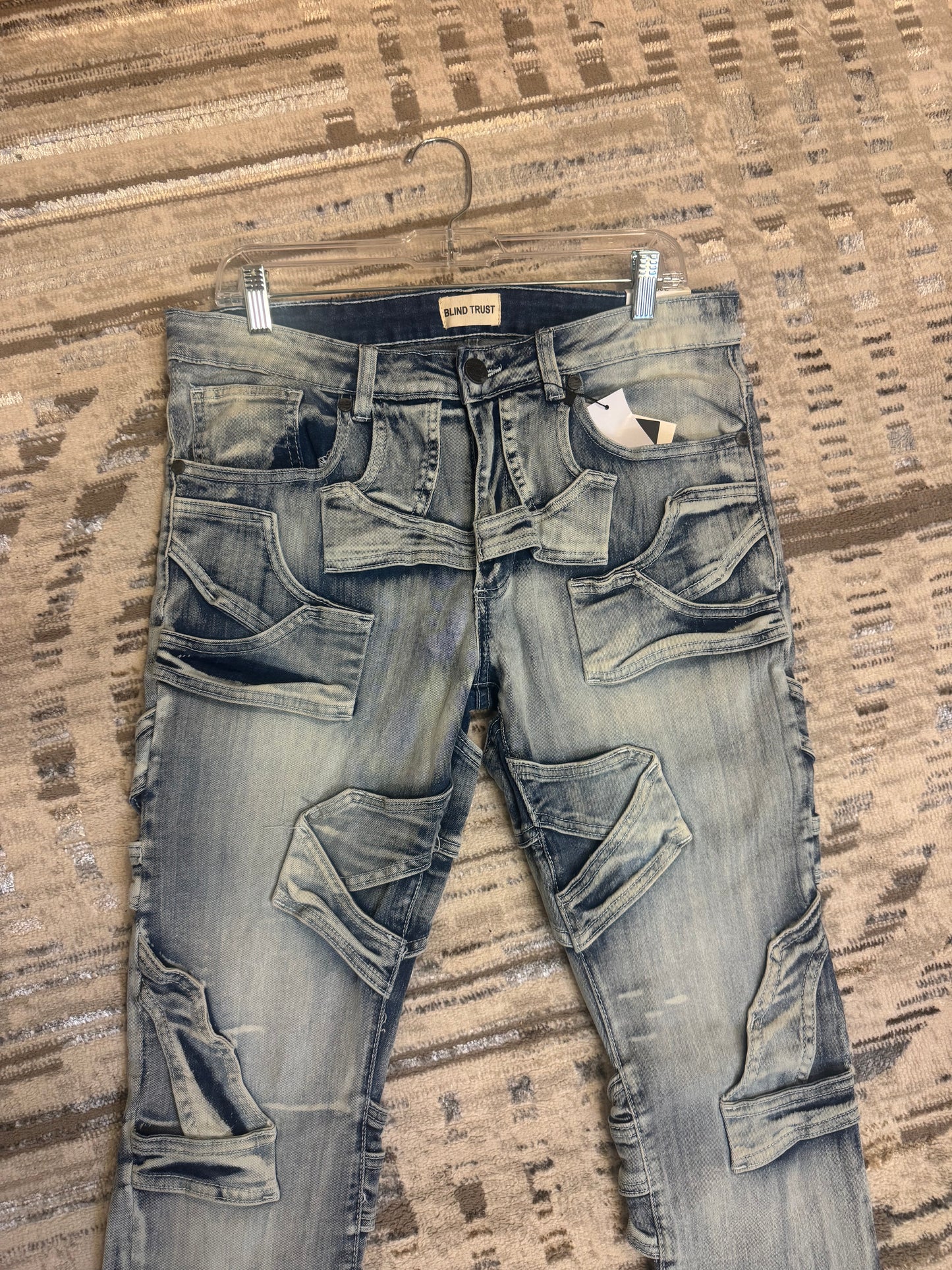 Blue Polar Patch Flares pants