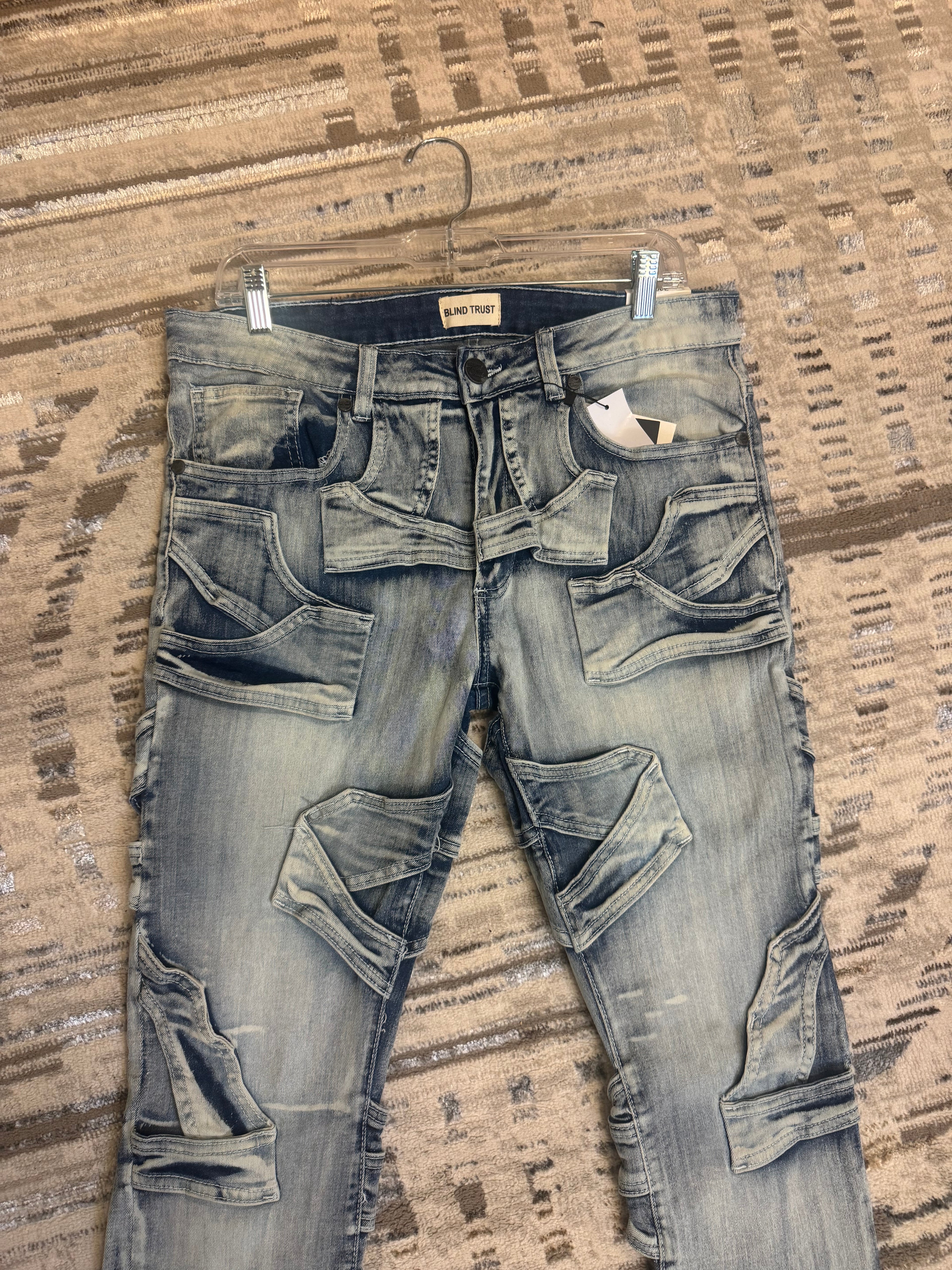 Blue Polar Patch Flares pants