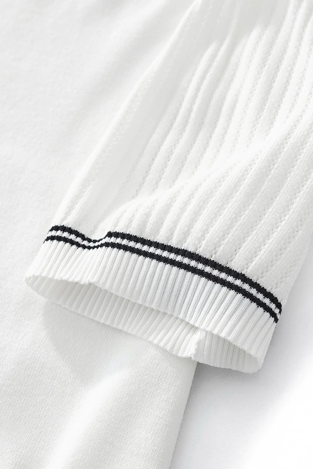 STRATO TRIM TEE BLACK BARACCO
