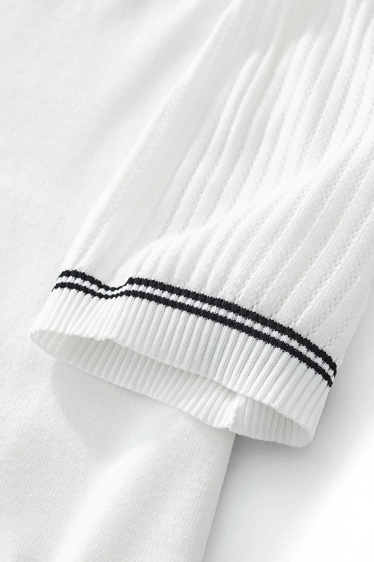 STRATO TRIM TEE BLACK BARACCO