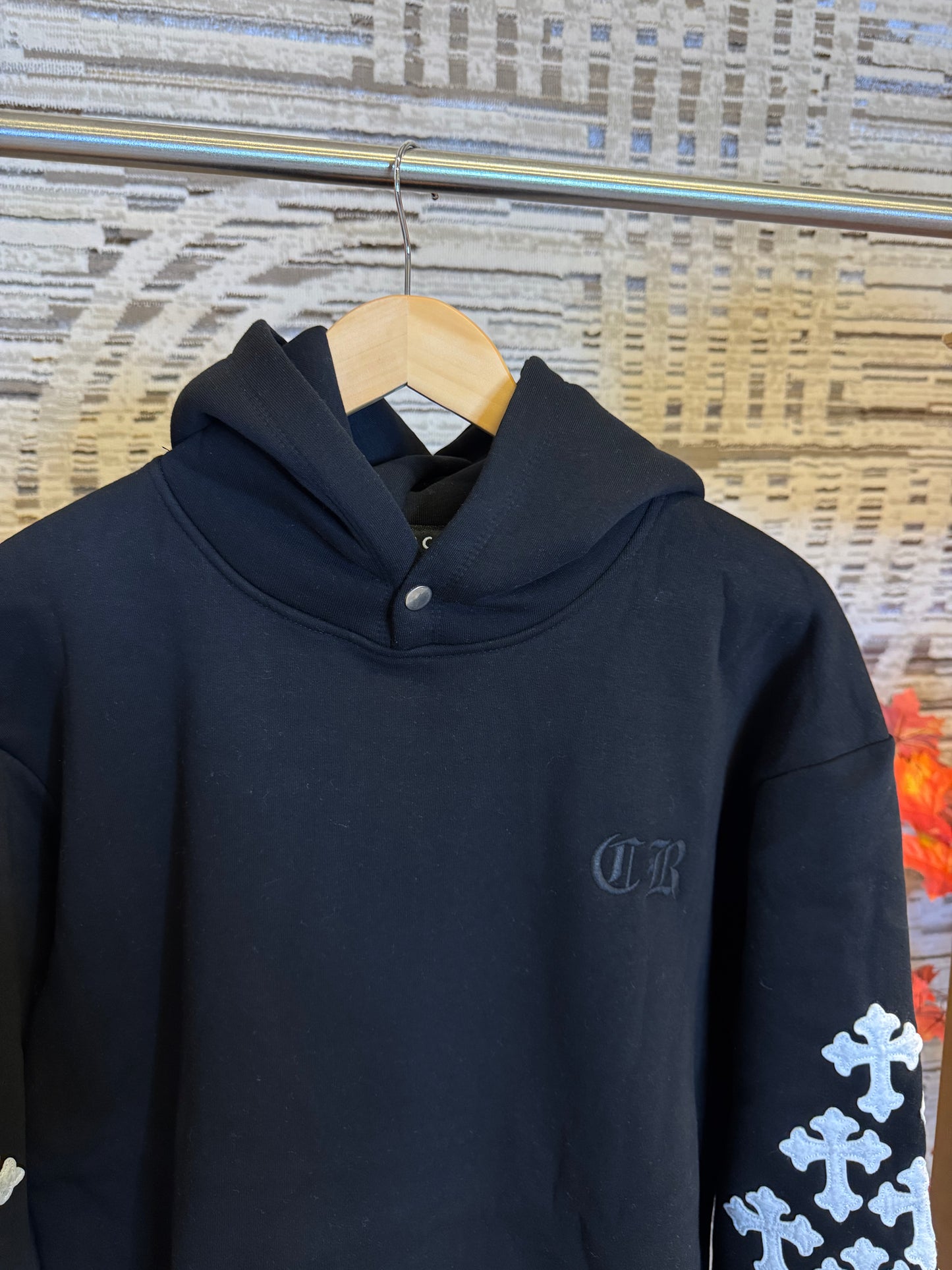 Cross sign hoodie