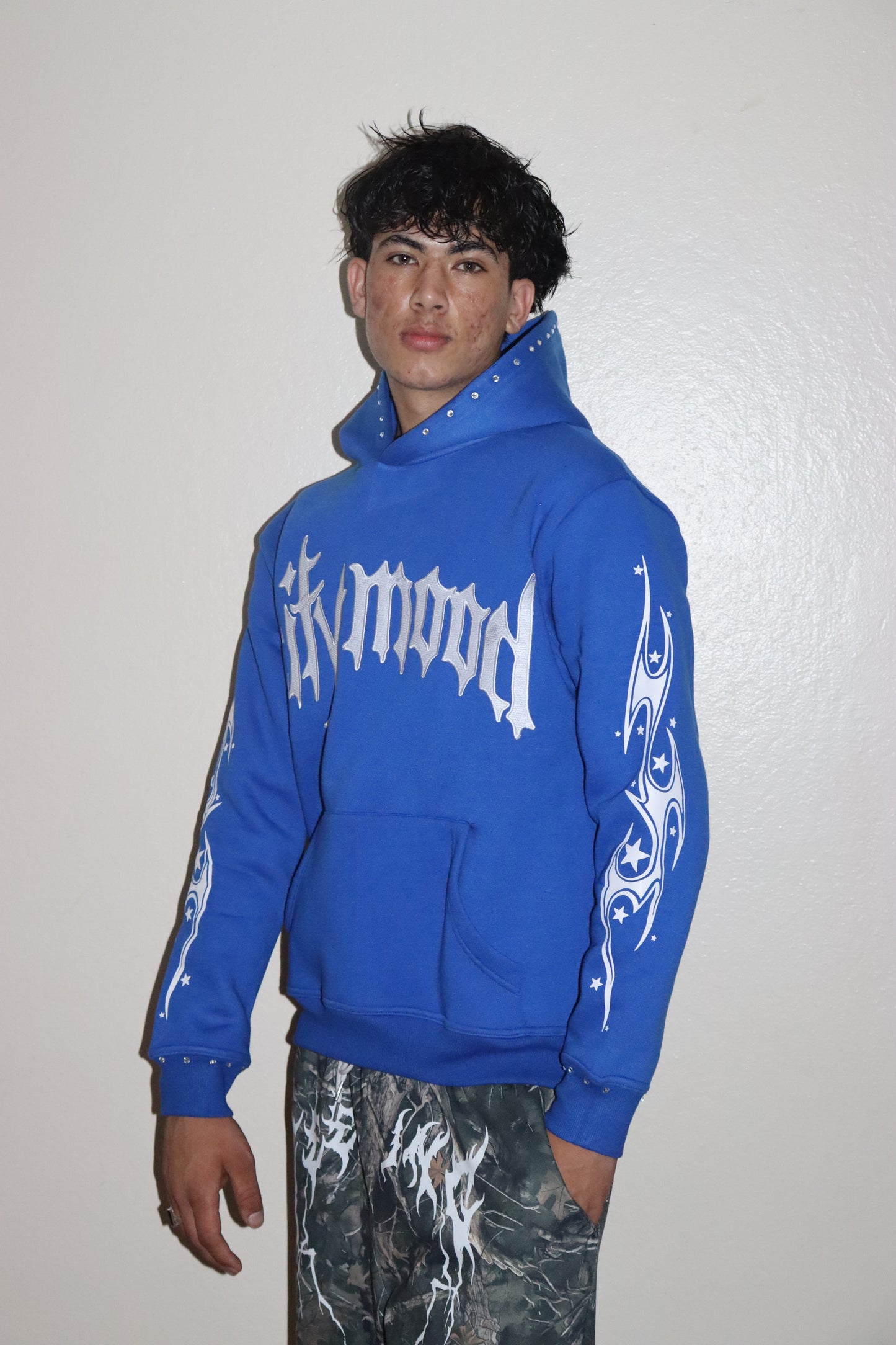 City Mood Embroidered Hoodie