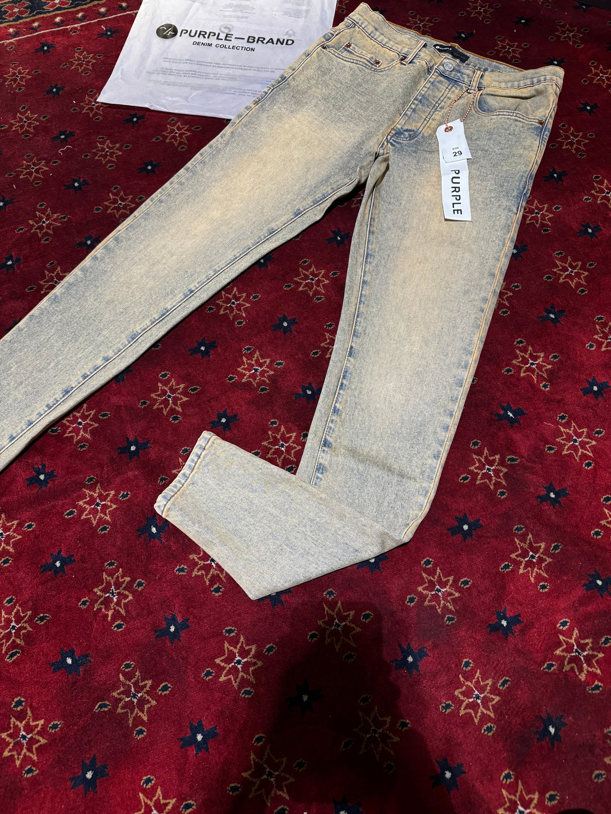 Purple Jeans Slim Fit
