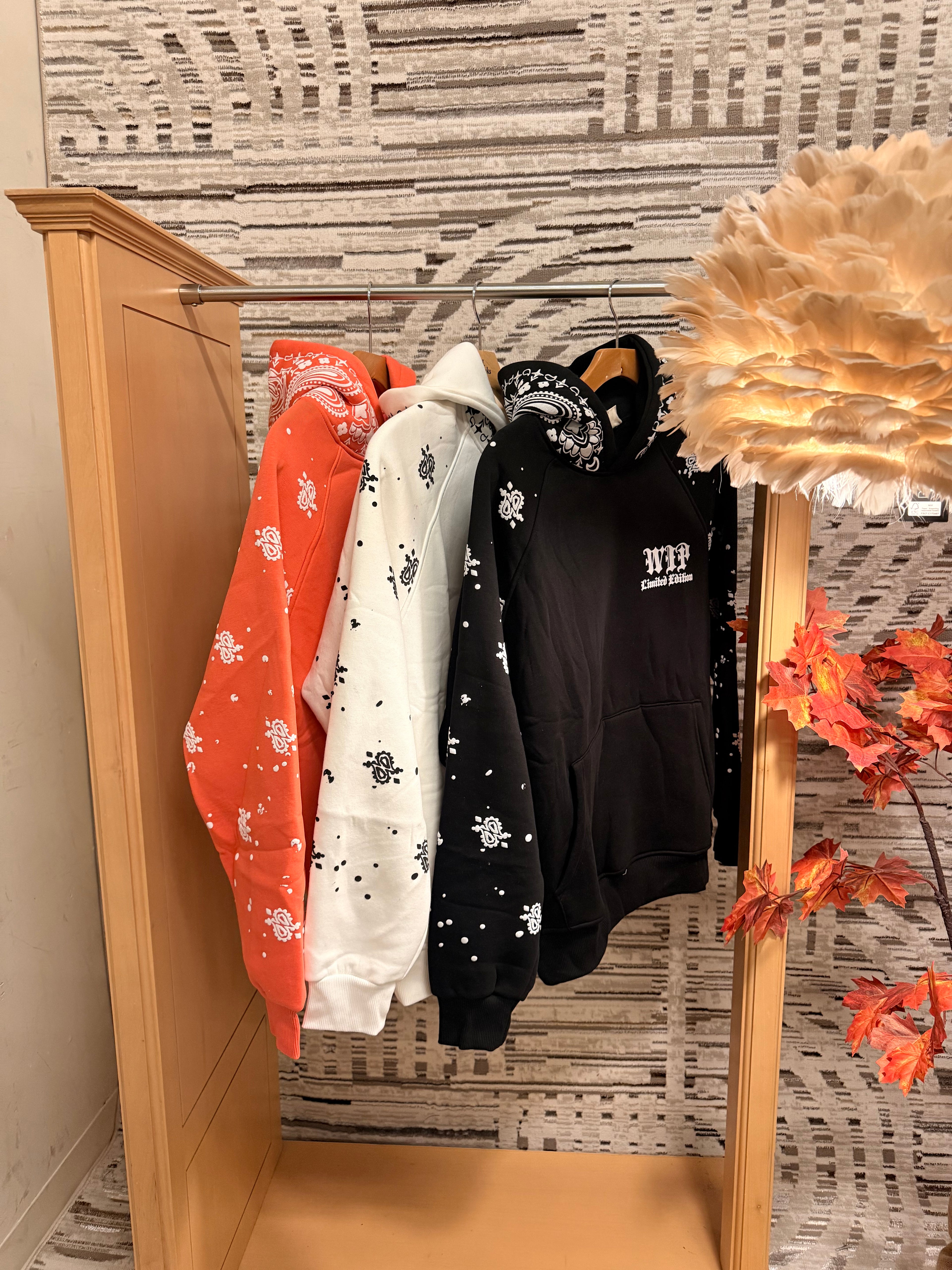 Phantom paisley Hoodie
