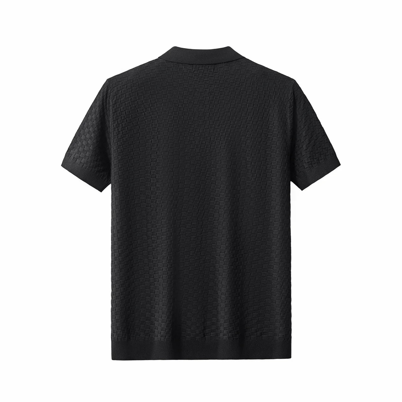 PRIMEKNIT BUTTON POLO IVORY