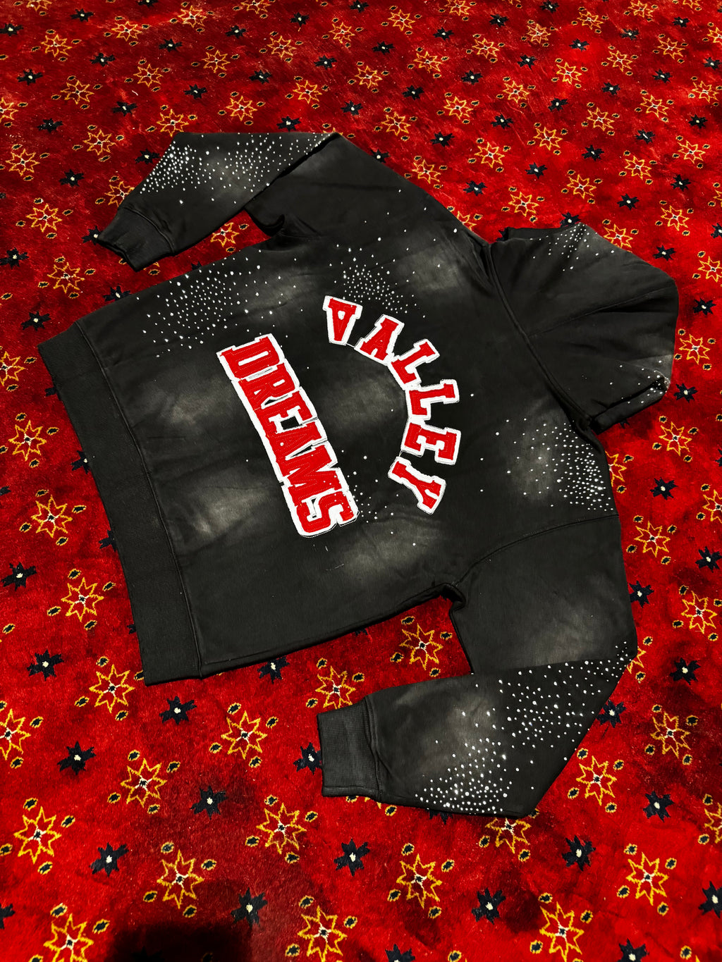 Valley Dreams Rhinestone Zip Up Hoodie