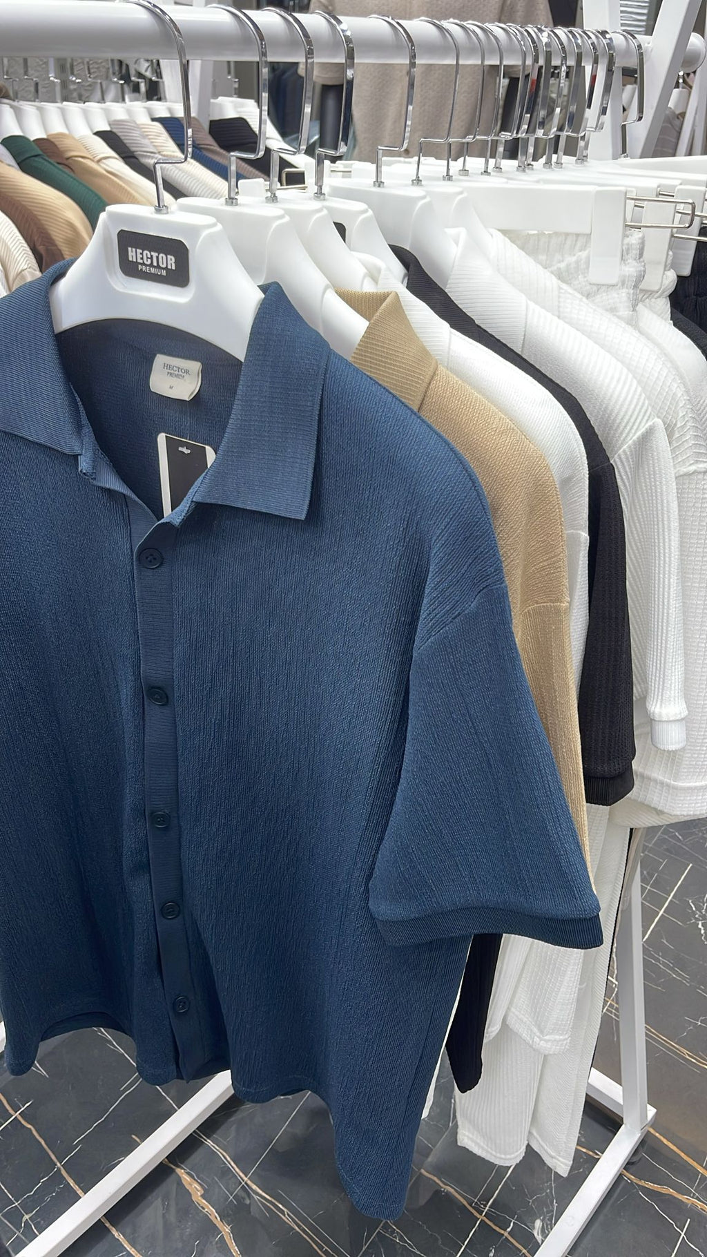Gentle Button up solid color
