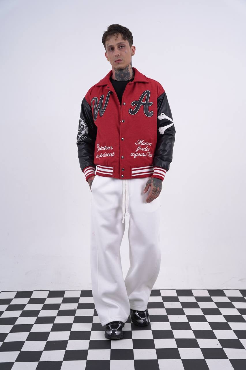 Masterboy Black angels varsity jacket