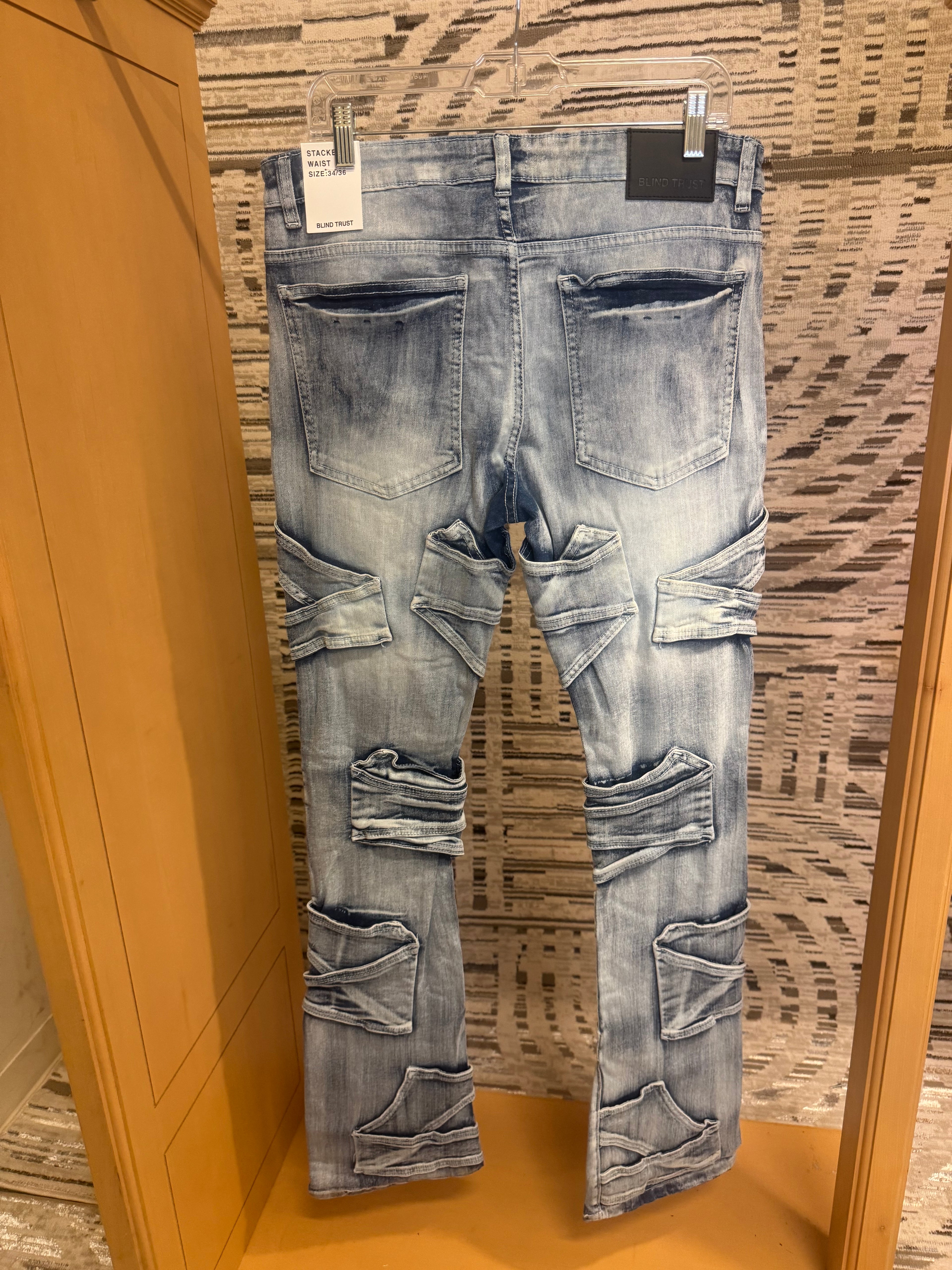 Blue Polar Patch Flares pants