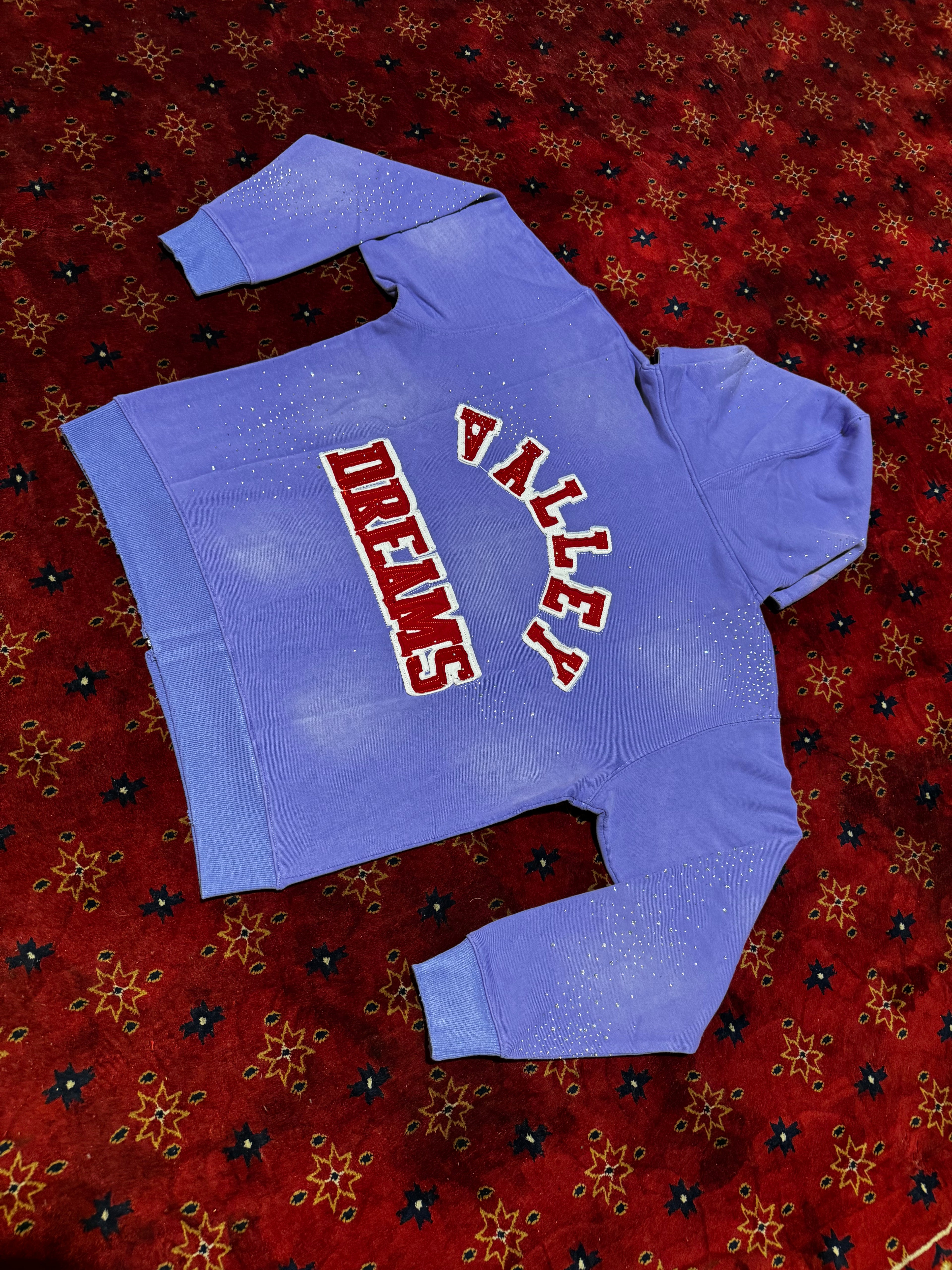 Valley Dreams Rhinestone Zip Up Hoodie (Copy)