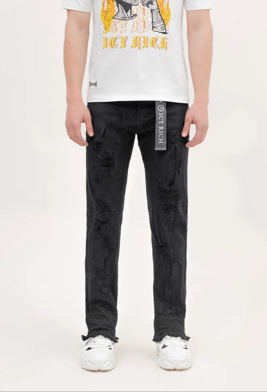 Renaissance Black Icy Rich jeans