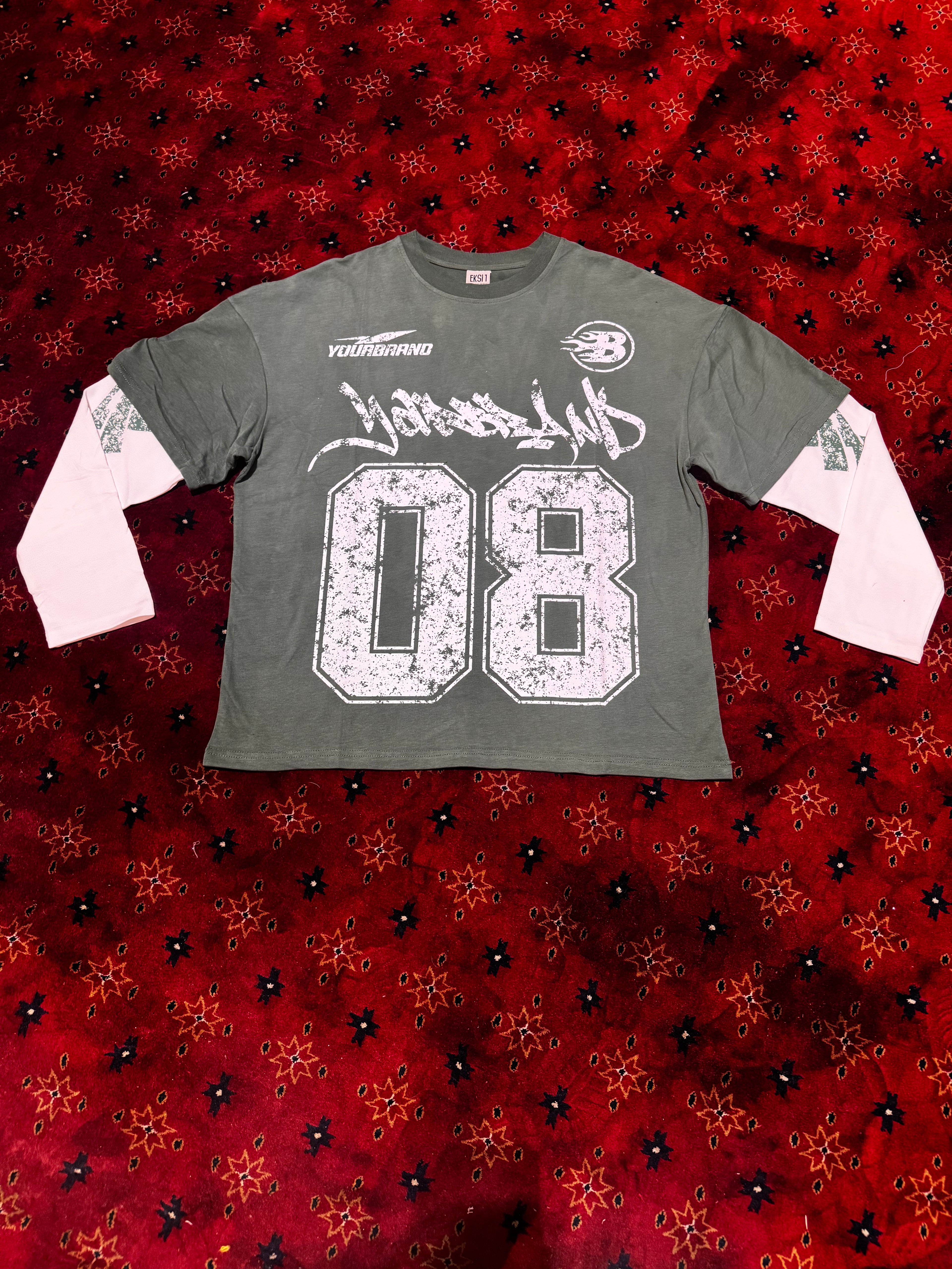 Flame 08 stacked long sleeve