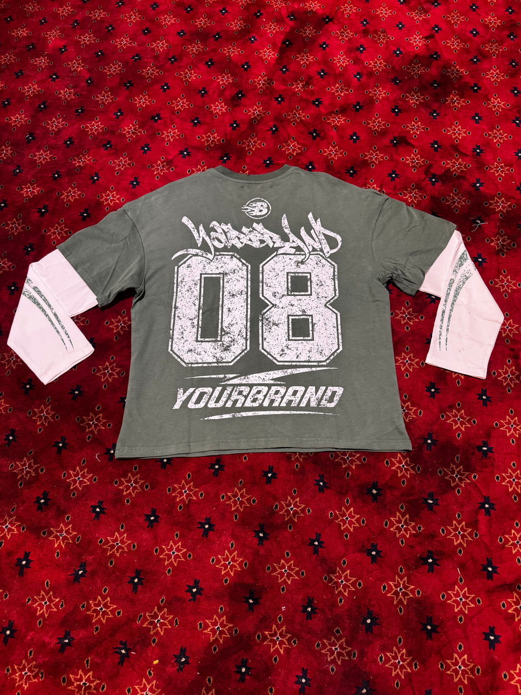 Flame 08 stacked long sleeve