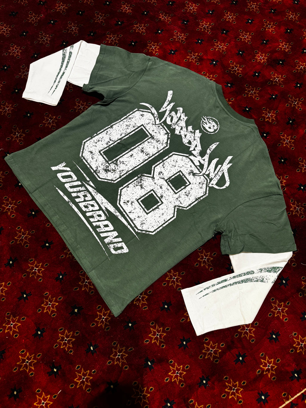 Flame 08 stacked long sleeve