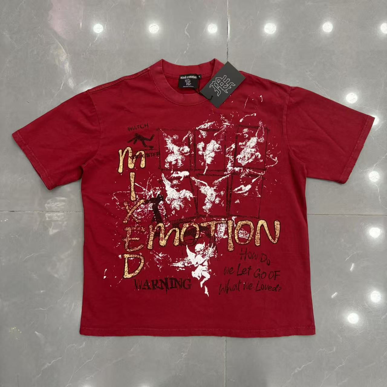 Mixed Emotions Red Tee