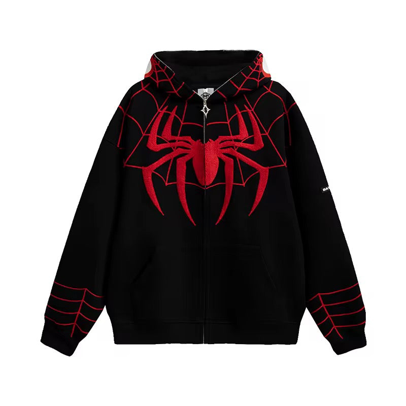 Spidar Zip Up hoodie