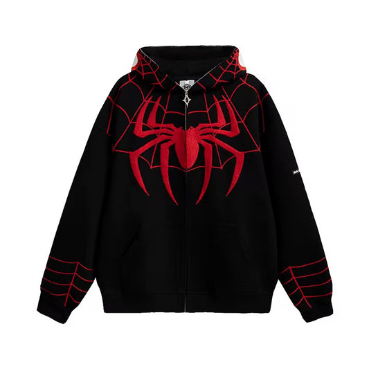 Spidar Zip Up hoodie