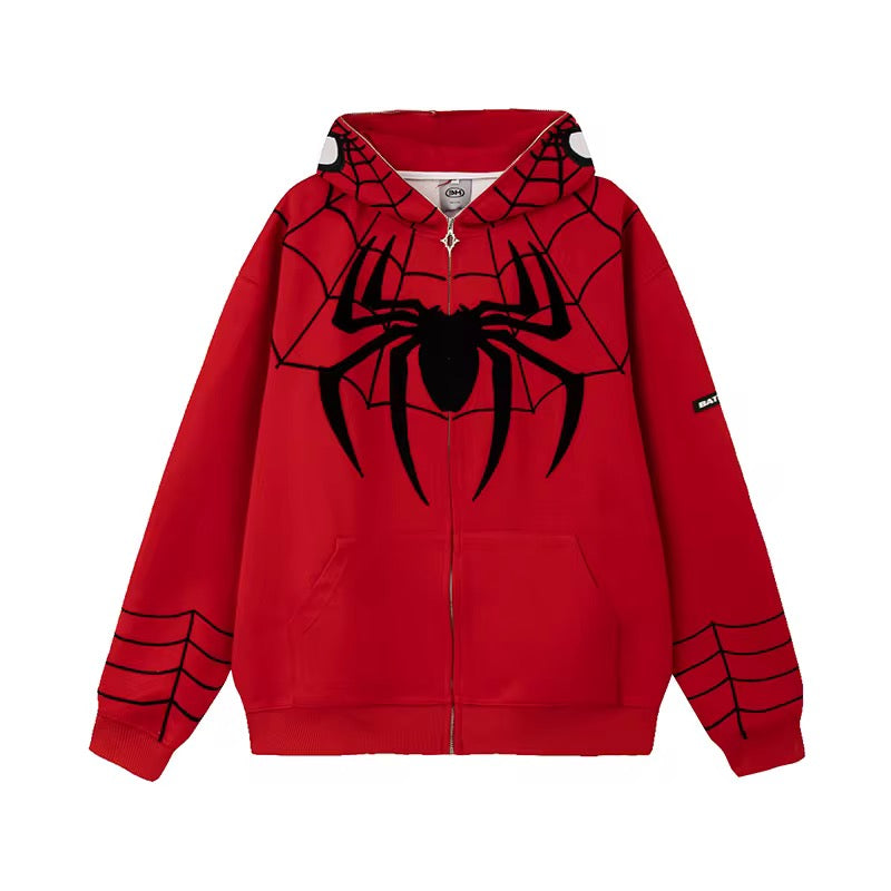 Spidar Zip Up hoodie