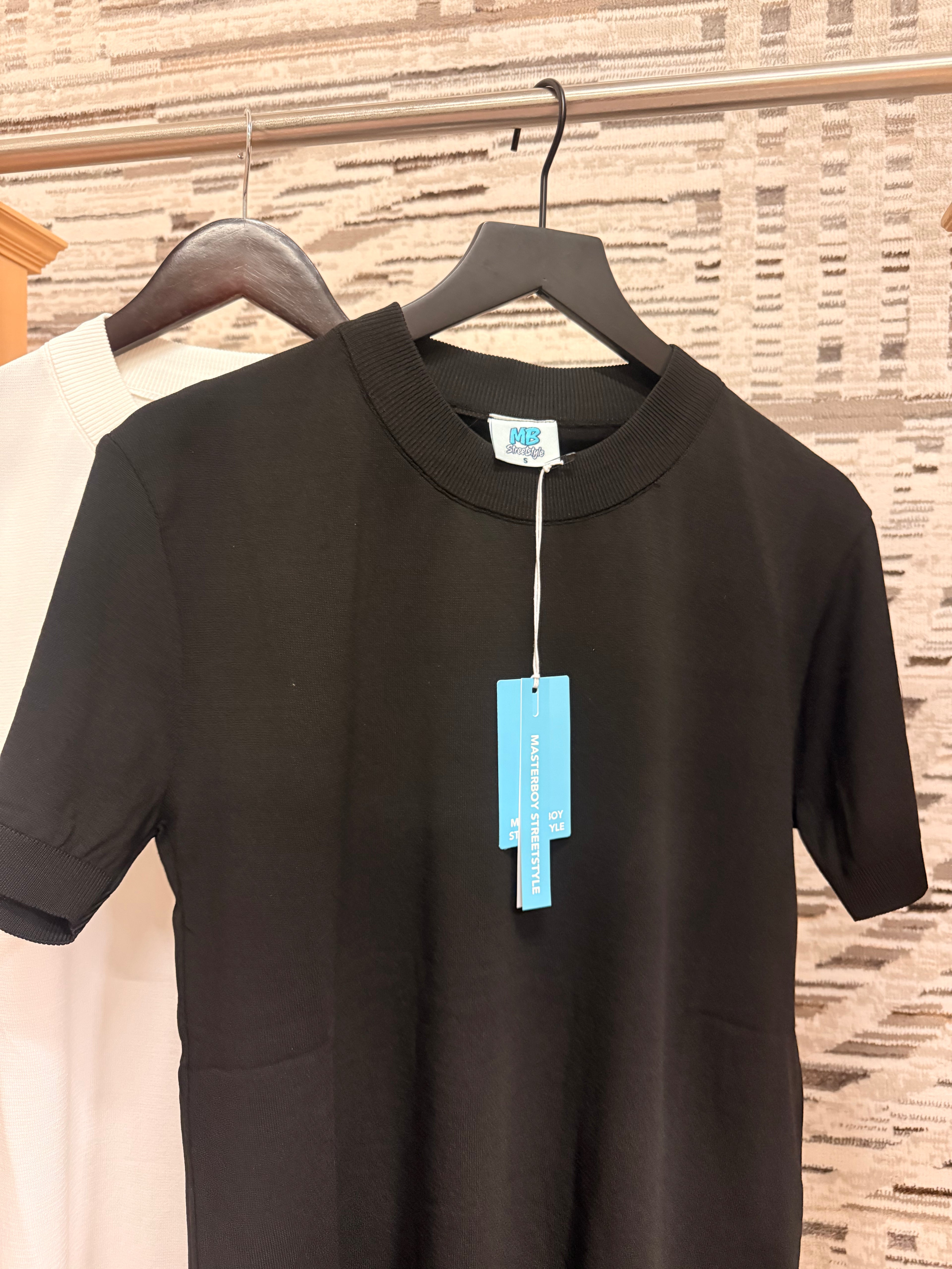 Masterboy Solid slim fit Tee